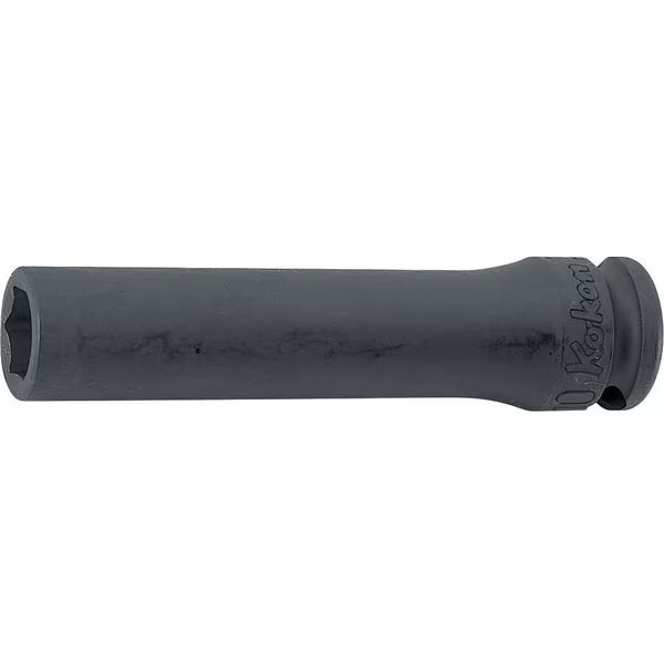 Socket 16mm 6 Point 80mm Slide Magnet 3/8 Sq. Drive, Ko-Ken, Mfr#: 13300G-16